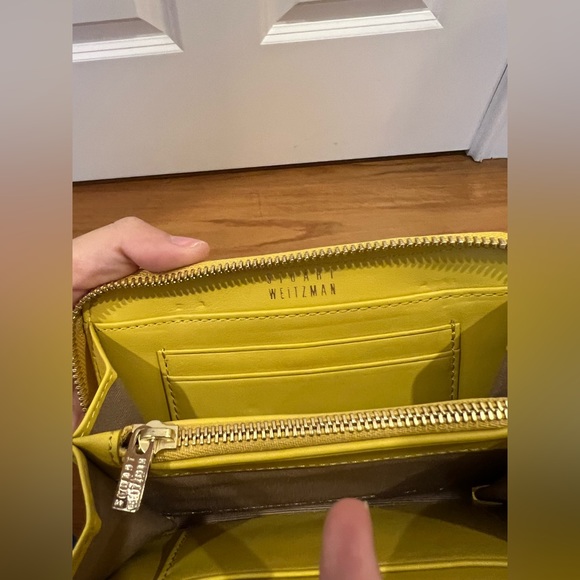 Never used Stuart weitzman wristlet / wallet! 💛 - Picture 8 of 8